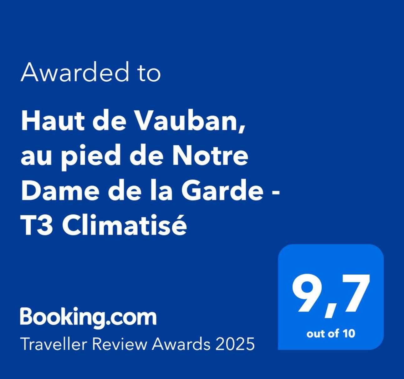 Haut De Vauban, Au Pied De Notre Dame De La Garde - T3 Climatise Μασσαλία Εξωτερικό φωτογραφία